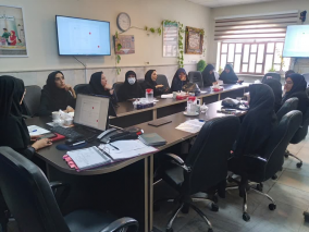 جلسه اصلاح فرآیندهای کاری حوزه معاونت بهداشت